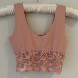 NWOT Commando Blush Bralette.  Sz Smalm